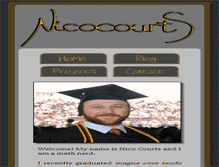 Tablet Screenshot of nicocourts.com